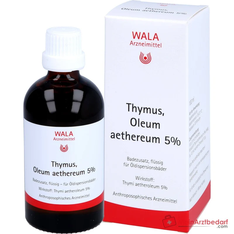 WALA Thymus Oleum aethereum 5% Thymianöl Badezusatz, 100 ml