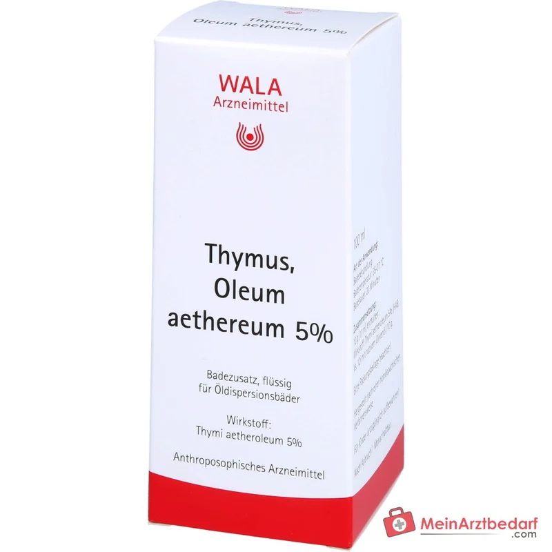 WALA Thymus Oleum aethereum 5% Thymianöl Badezusatz, 100 ml