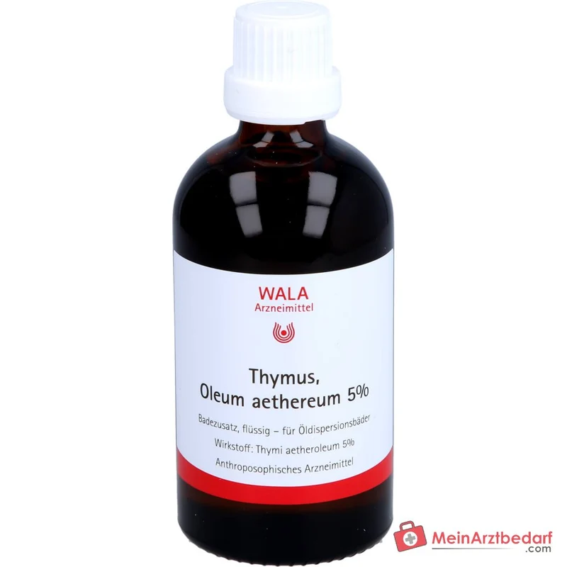 WALA Thymus Oleum aethereum 5% Thymianöl Badezusatz, 100 ml
