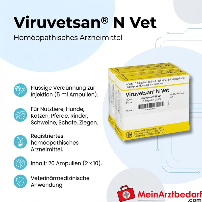 Viruvetsan-N vet 2 x 10x5 ml
