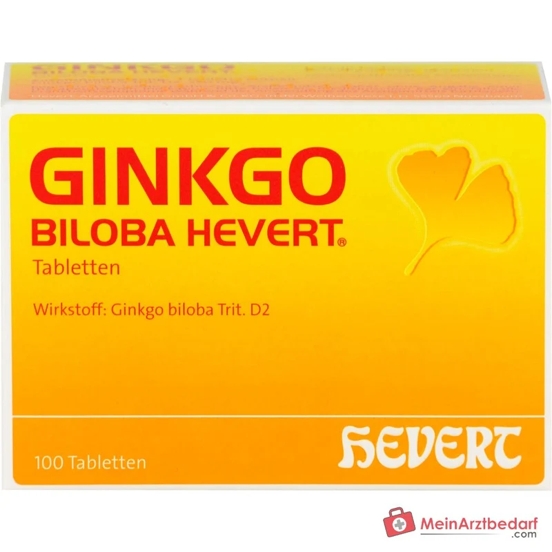 Hevert Ginkgo Biloba Tabletten, 100 St.
