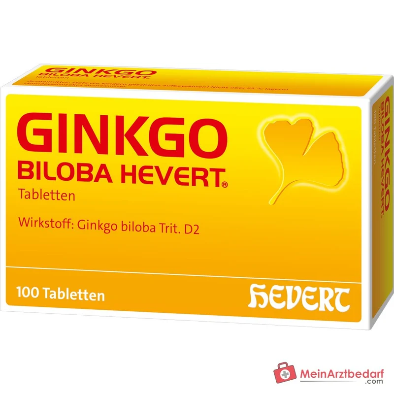 Hevert Ginkgo Biloba Tabletten, 100 St.