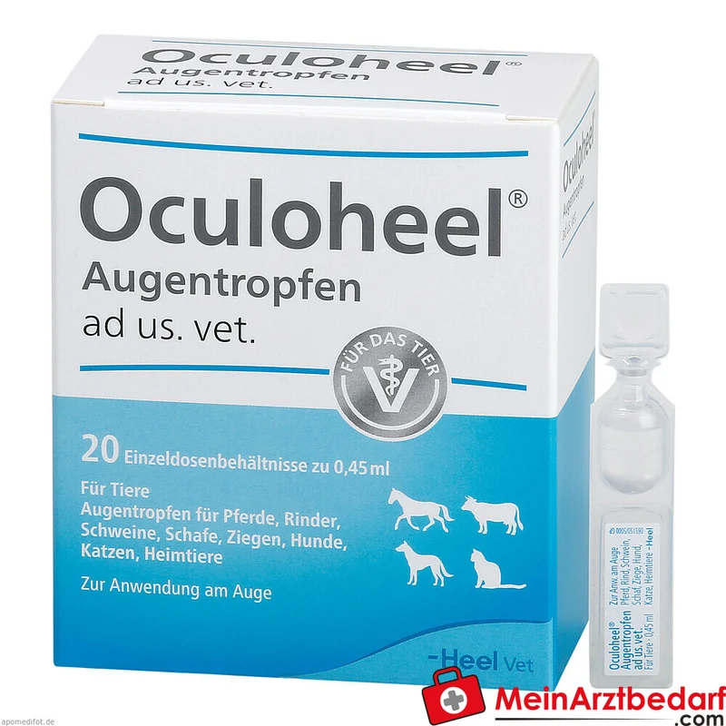 Oculoheel Augen ad us vet, 20 St