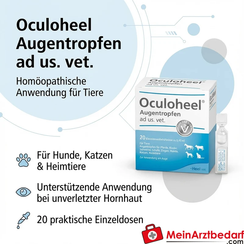 Oculoheel Augen ad us vet, 20 St