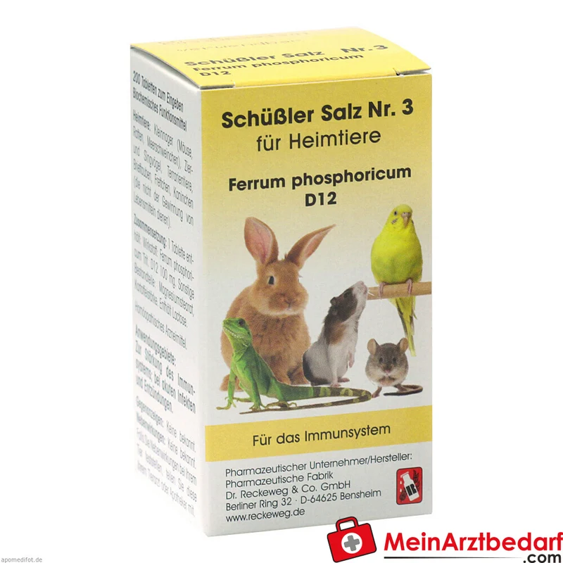 Schuessler Salz Nr3D12 vet, 200 St
