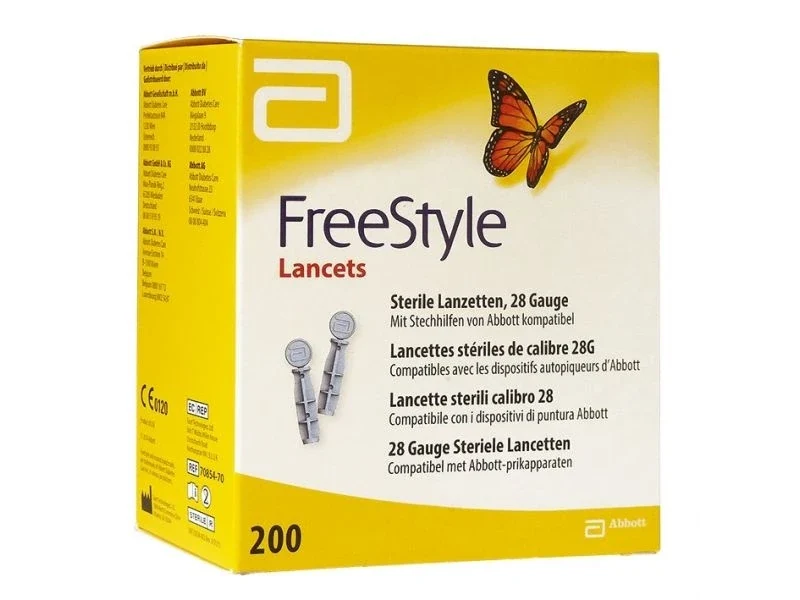 FreeStyle lancetten 28G - 200 stuks