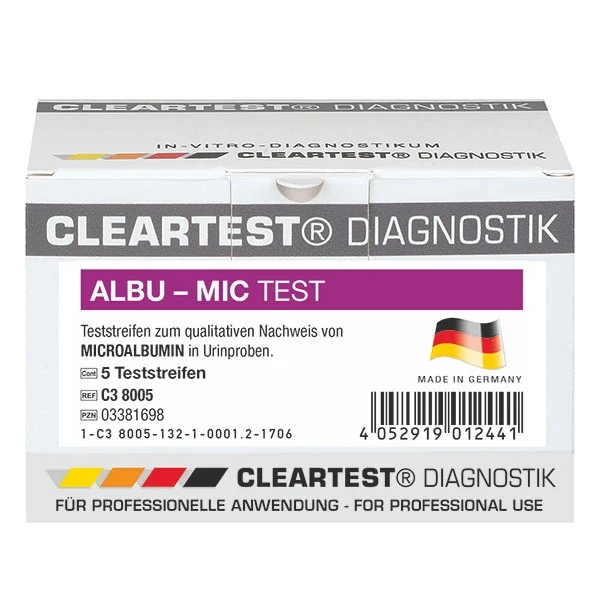 Urinetest - microalbumine 30 strips