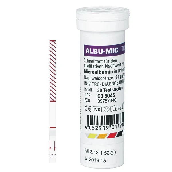 Urinetest - microalbumine 30 strips