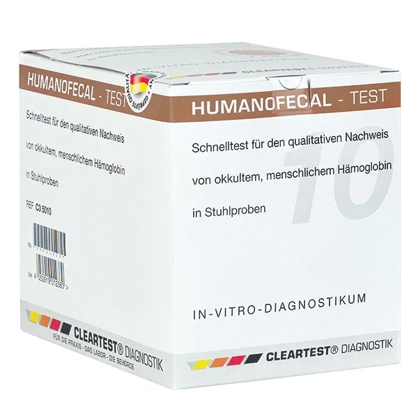 Cleartest Dikkedarmkanker test iFOBT Humanofaecal 20 Testen