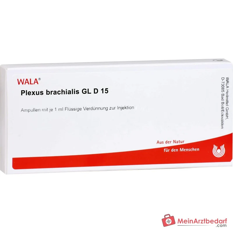 WALA Plexus brachialis Gl D15 Plexus brachialis bovis Ampullen, 10 x 1 ml