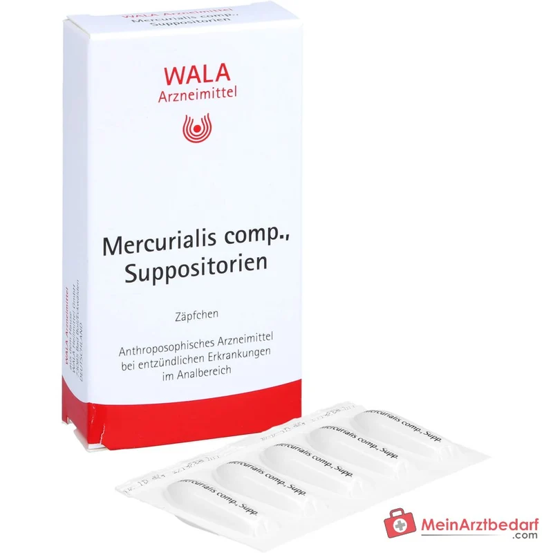 WALA Mercurialis comp. Suppositorien, 10 St.
