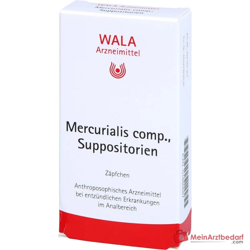 WALA Mercurialis comp. Suppositorien, 10 St.