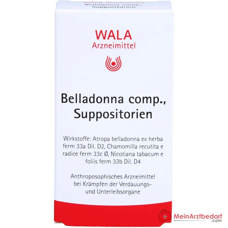 WALA Belladonna comp. Suppositorien, 10 St.