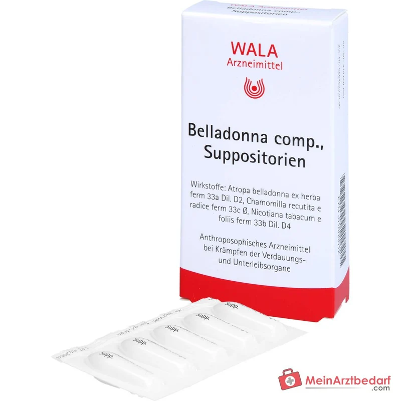 WALA Belladonna comp. Suppositorien, 10 St.