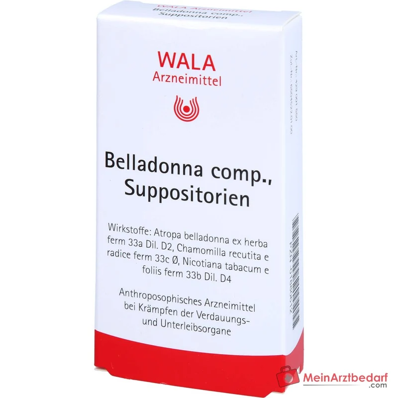 WALA Belladonna comp. Suppositorien, 10 St.
