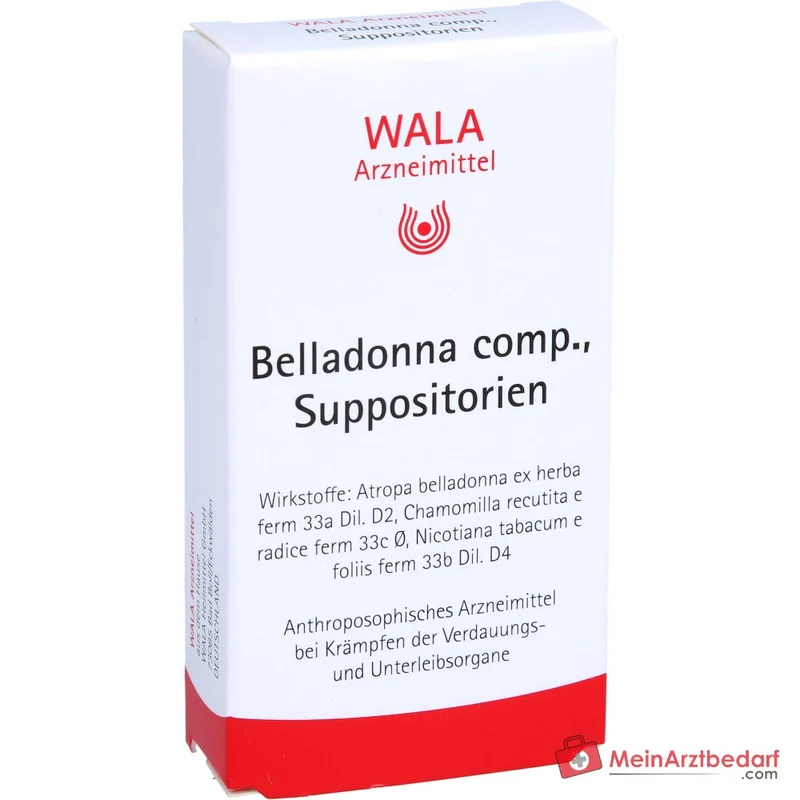 WALA Belladonna comp. Suppositorien, 10 St.
