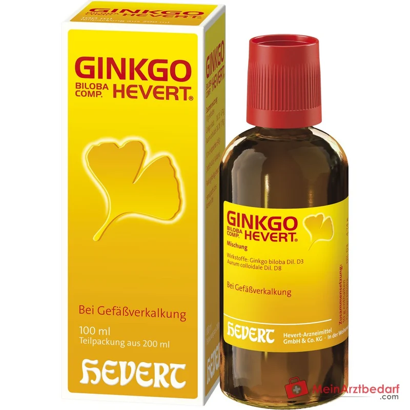 Hevert Ginkgo biloba comp. Tropfen, 200 ml