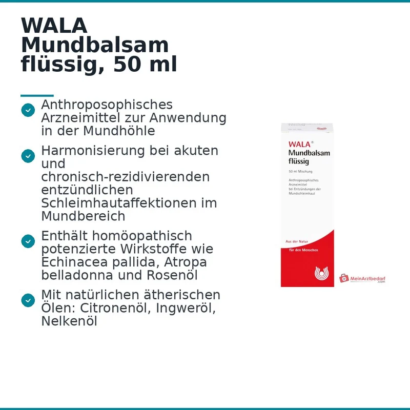 WALA Mundbalsam flüssig, 50 ml