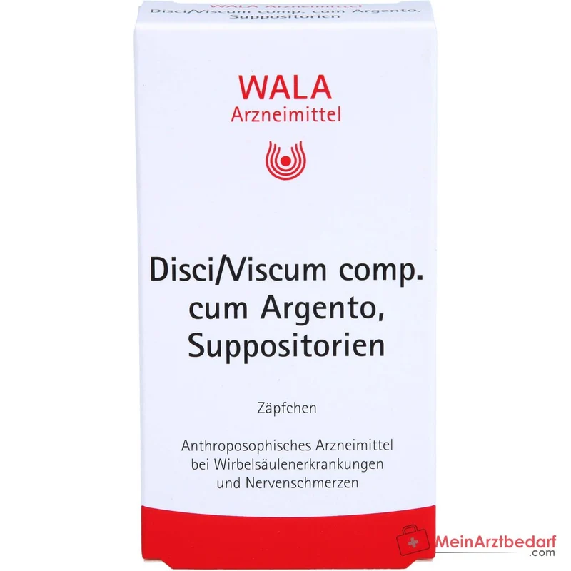 WALA Disci/Viscum comp. cum Argento Suppositorien, 10 St.