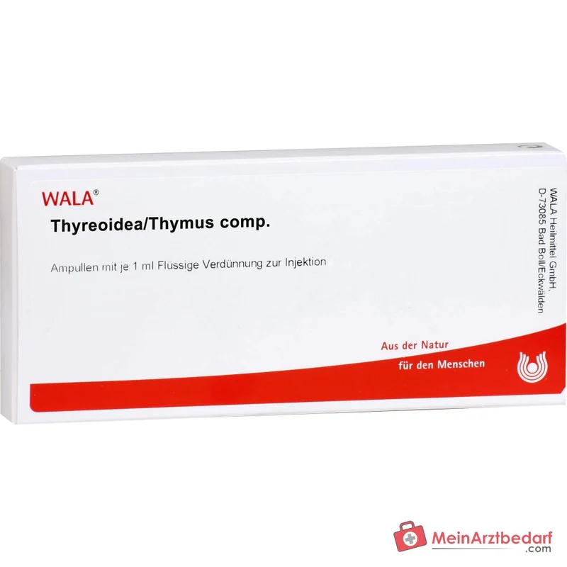 WALA Thyreoidea/Thymus comp. Ampullen, 10 x 1 ml