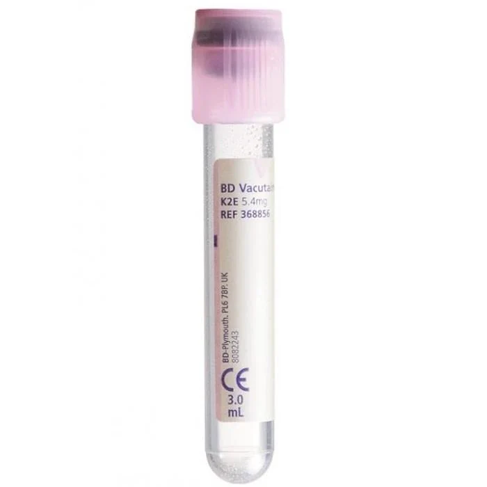 BD Vacutainer bloedbuizen K2E (EDTA) - 3ml - 100 stuks - 368856