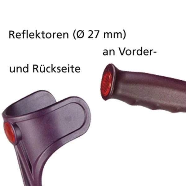 Krukken Mobil soft grip - 1 stuk Blauw
