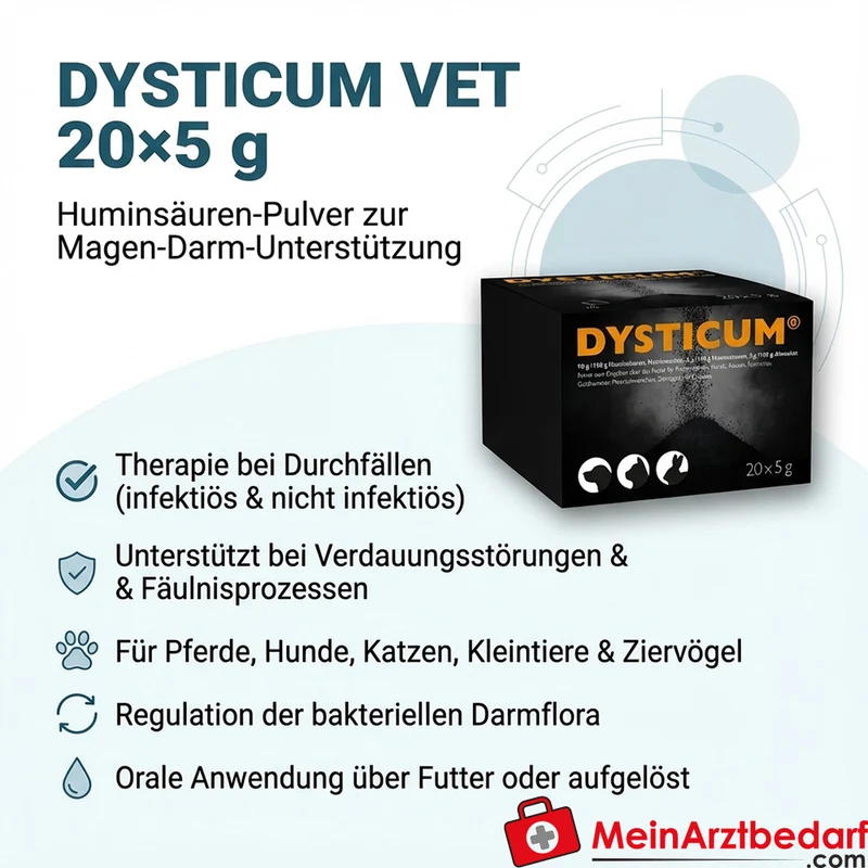 Dysticum vet 20 x 5 g