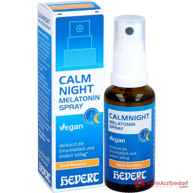 Hevert CalmNight Melatonin Spray, 30 ml