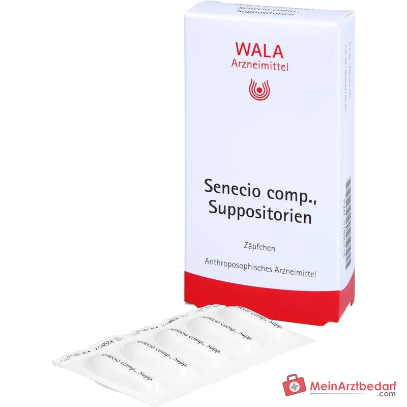 WALA Senecio comp. Suppositorien, 10 St.
