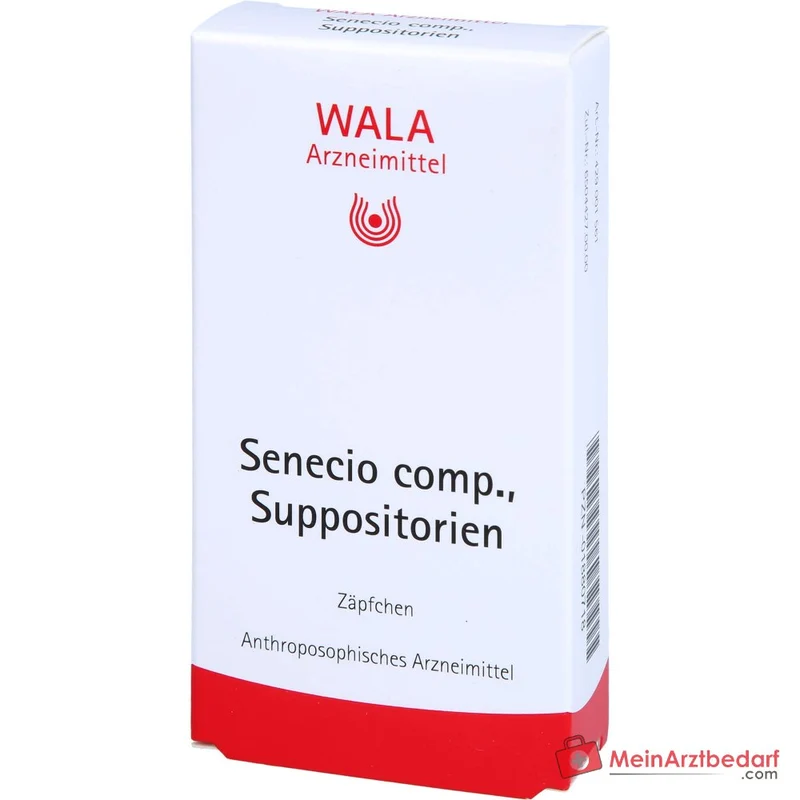 WALA Senecio comp. Suppositorien, 10 St.