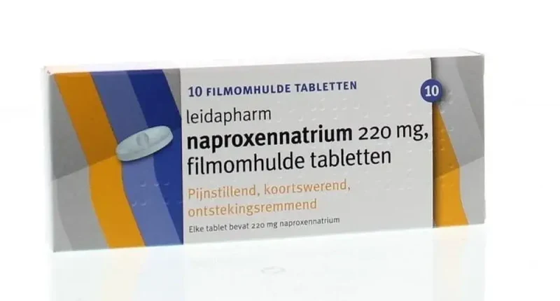 Leidapharm Naproxen natrium 220mg - 10 tabletten