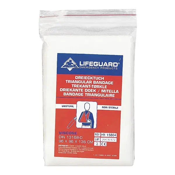 Driekante doek Lifeguard Mitella viscose (katoen)