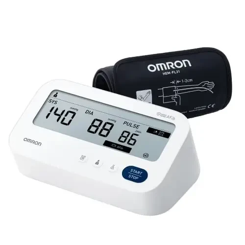 Omron M3 Comfort AFib – Bloeddrukmeter met Detectie van Atriumfibrilleren