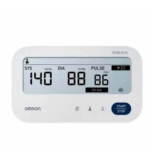 Omron M3 Comfort AFib – Bloeddrukmeter met Detectie van Atriumfibrilleren