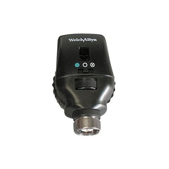 Welch allyn 11720 LED ophthalmoscoop - coaxial met blauwfilter, 28 lenzen - 3.5V