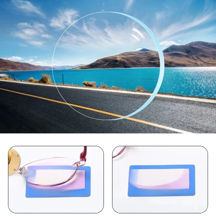 Kurzsichtige Dioptrienbrille mit Blaulichtfilter - FocusFrame