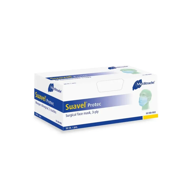 Suavel® Protec mondmasker IIR blauw 50 stuks