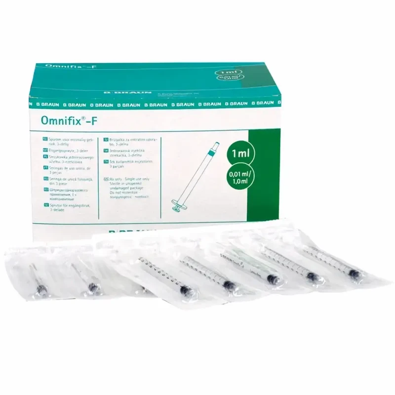 B.Braun Omnifix F Solo TBC - Spuit 1 ml - 100 stuks