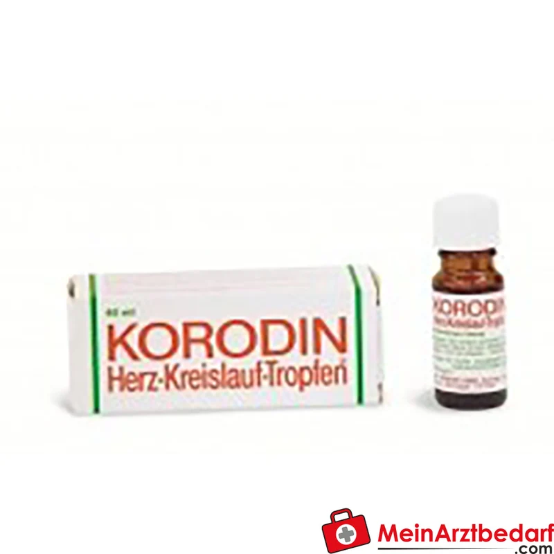 Schmidgall Korodin Herz-Kreislauf-Tropfen 40 ml pflanzliches Arzneimittel mit DCampher und Weißdorn