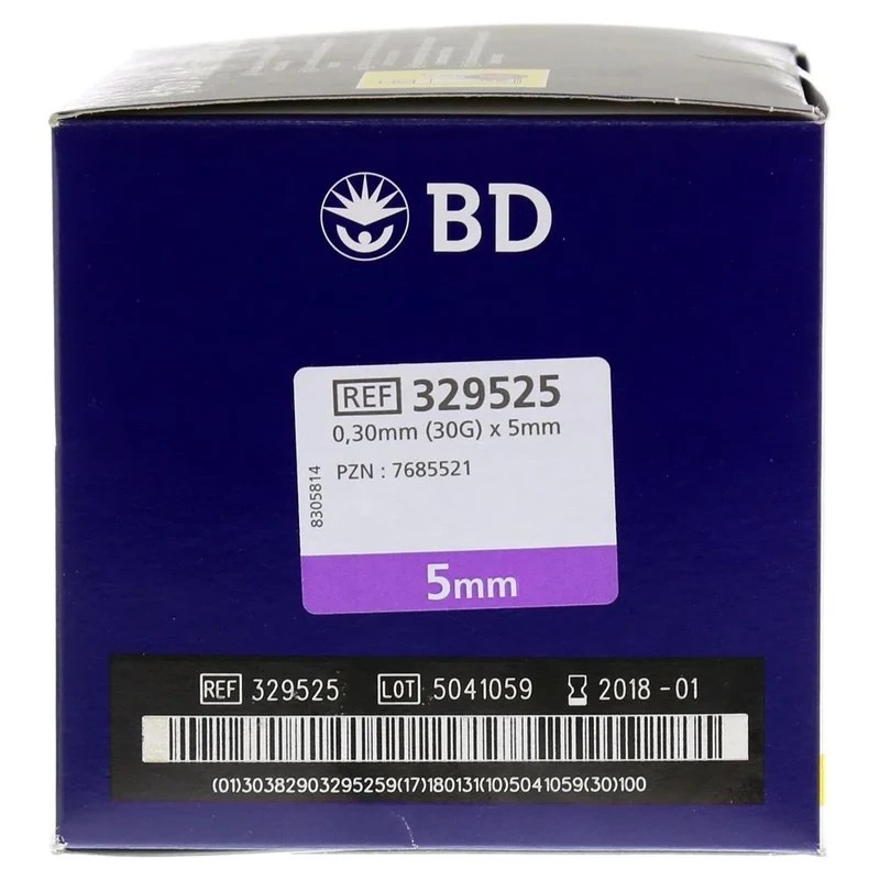 embecta AutoShield Duo Pennaalden 5 mm 30G – 100 stuks - 329605