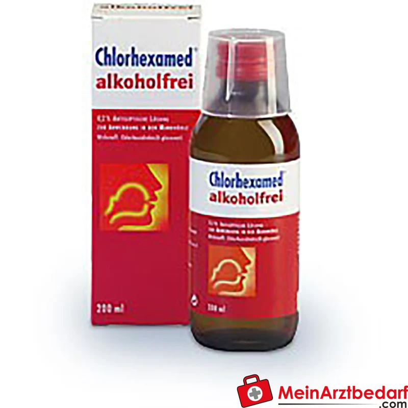 GSK-Gebro Chlorhexamed Forte alkoholfrei 2 mg/ml Mund- und Rachen-Lösung 300 ml
