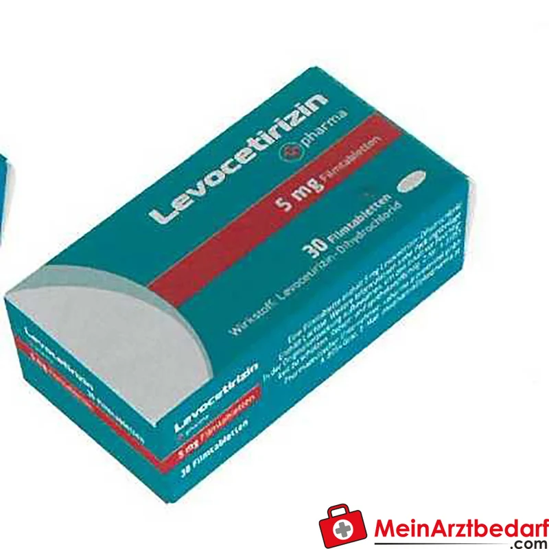 PPH01 Levocetirizin 5 mg Filmtabletten, 10 St, Allergie (Rhinitis, Urtikaria), zum Einnehmen