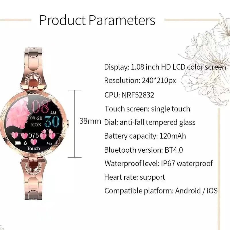 Wasserdichte Fitnessuhren - AquaFit Smartwatch