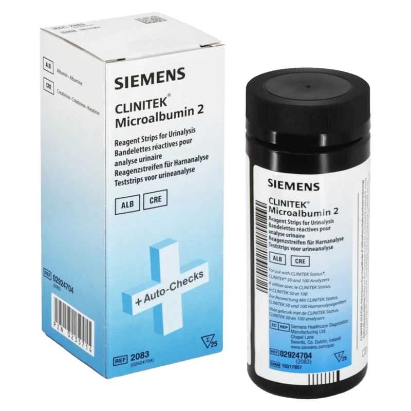 Clinitek Microalbumin 2 teststrips - 25 stuks