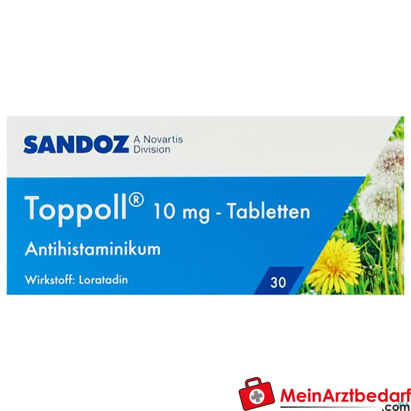 SAN15 Loratadin 10 mg Tabletten 30 St. Antihistaminikum gegen Heuschnupfen
