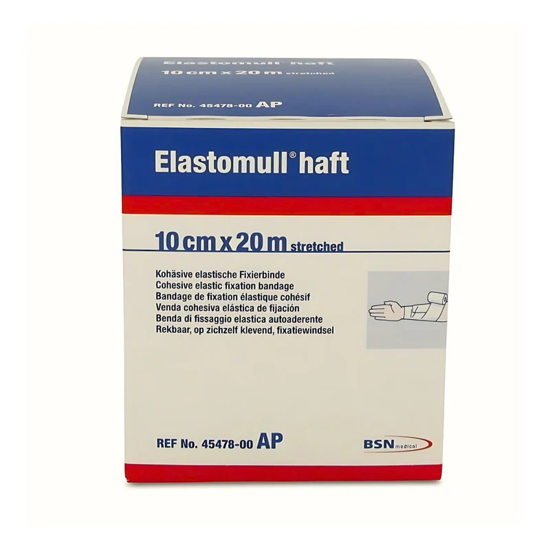 Elastomull haft 20 m x 10 cm 1 stuk