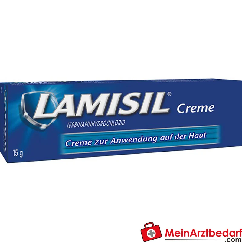 GSK-Gebro Lamisil Creme 15 g Terbinafinhydrochlorid Antimykotikum bei Hautpilz 1x täglich, 1 Woche
