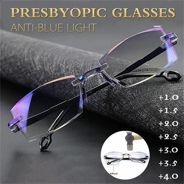 Brille mit Blaulichtfilter und multifokaler Stärke - VisionGuard