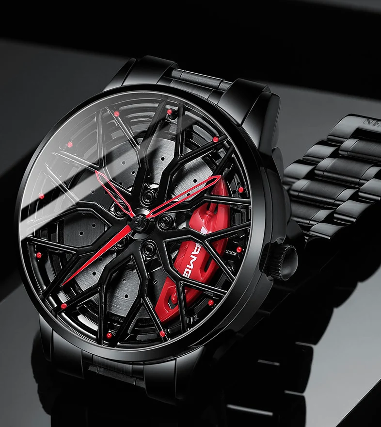 Stylische Rennwagen Herren Uhr - RaceVision