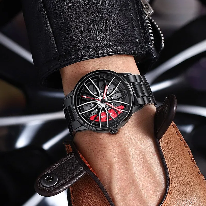 Stylische Rennwagen Herren Uhr - RaceVision